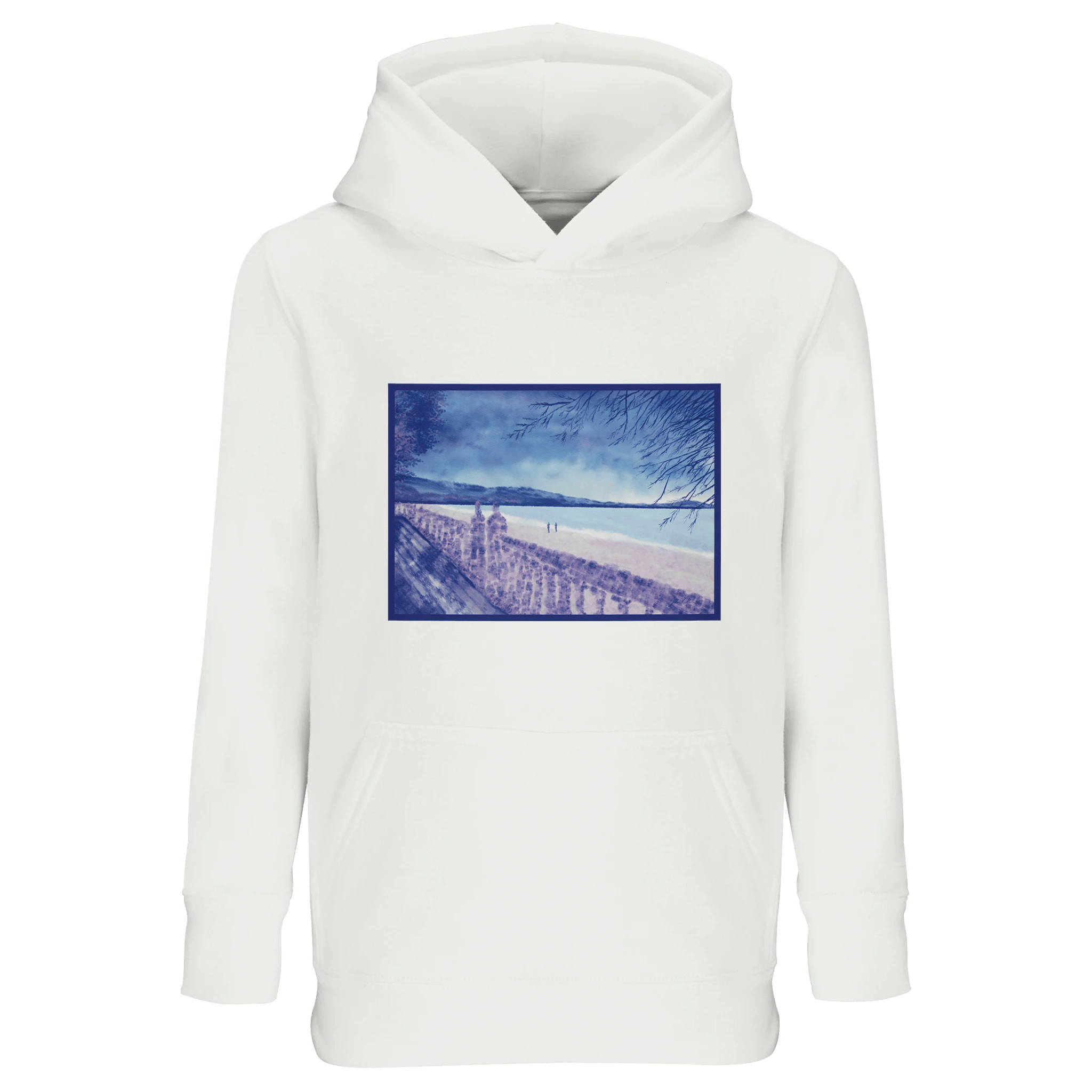 Hoodie enfant "Souvenirs sur le sable" - Julie COLLEONI