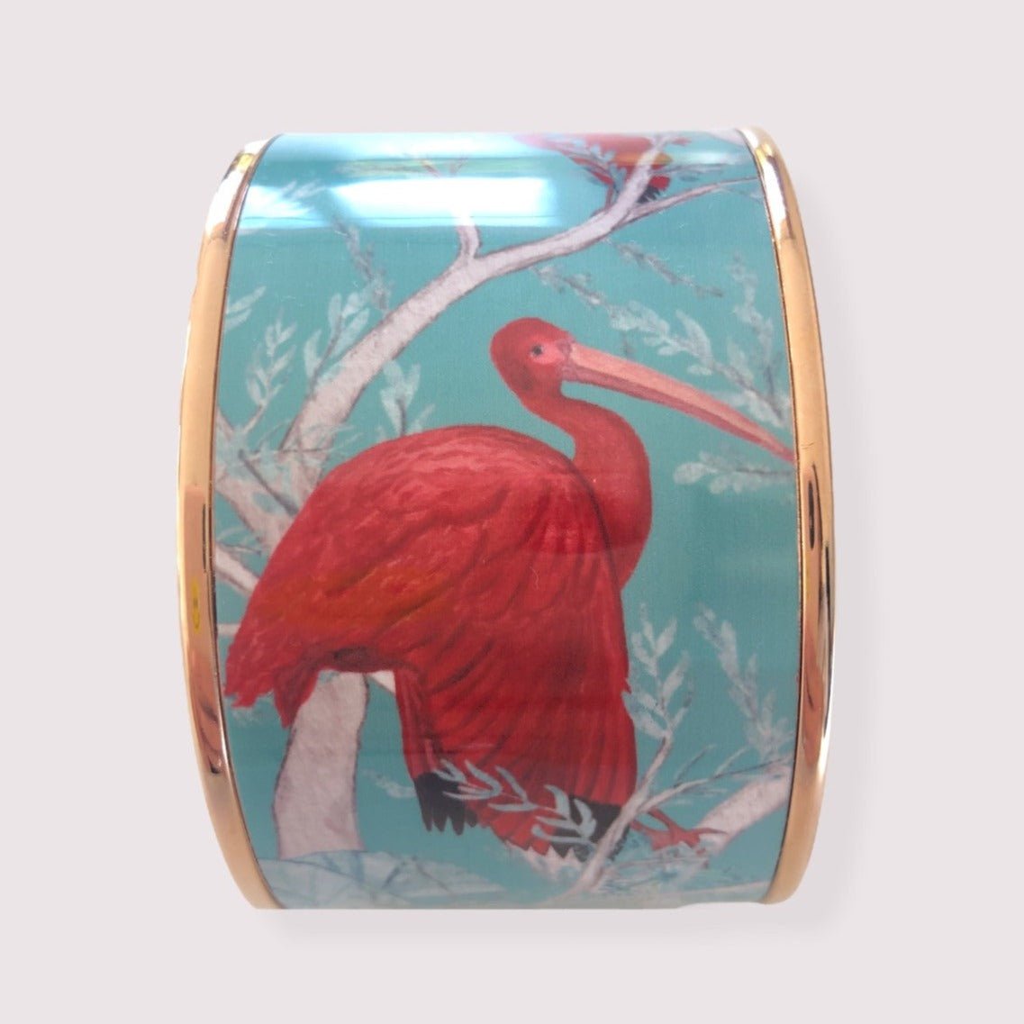 Bracelet Manchette "Rêve en Carmin" - Julie COLLEONI