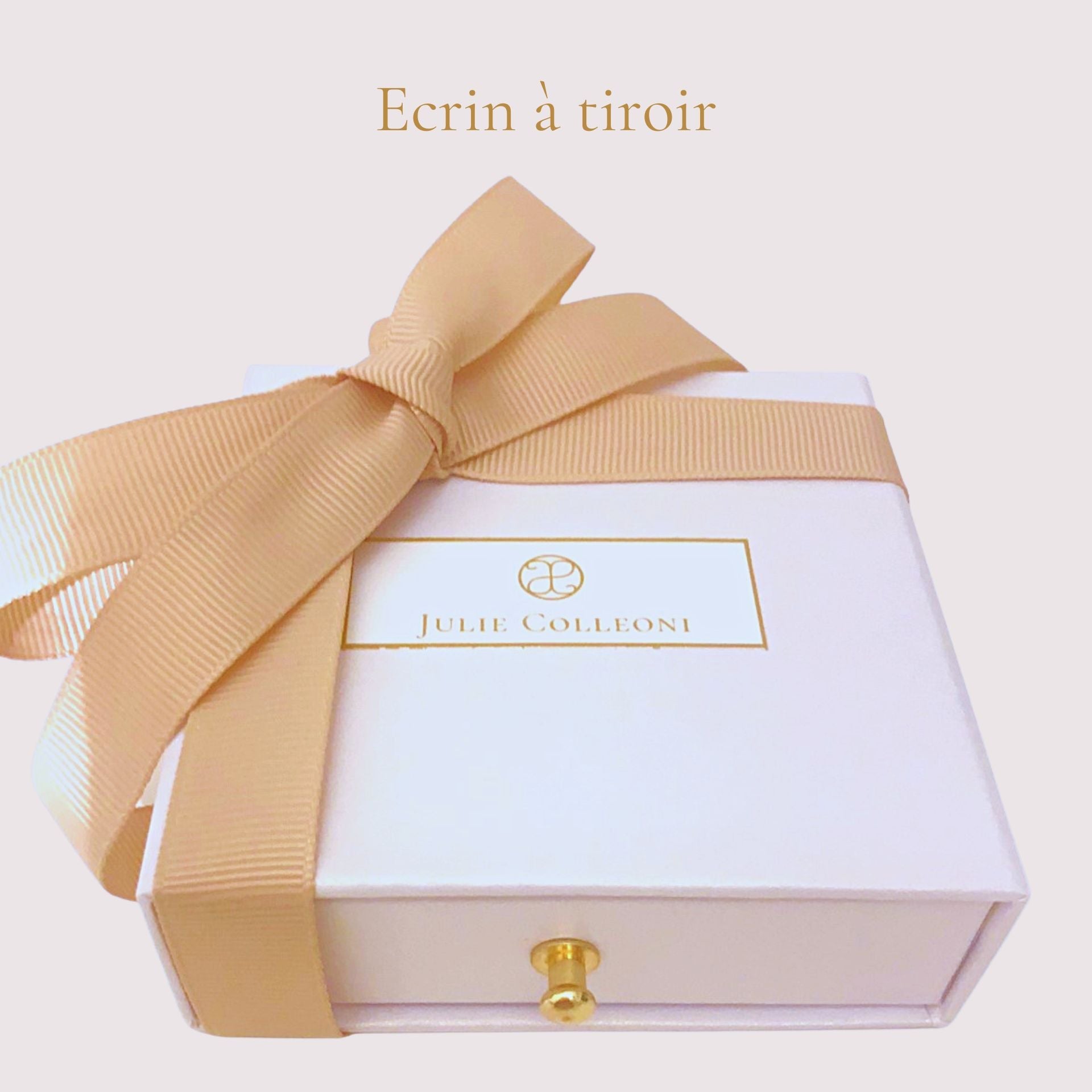 Bracelet orné de perles en céramique émaillée de couleur corail et orange - Julie COLLEONI