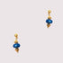 Boucles d’oreilles « Deauville » Perles d’Eclat Bleu - Julie COLLEONI