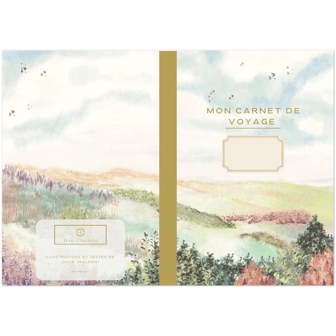 Carnet de Voyage Personnalisable - Julie COLLEONI