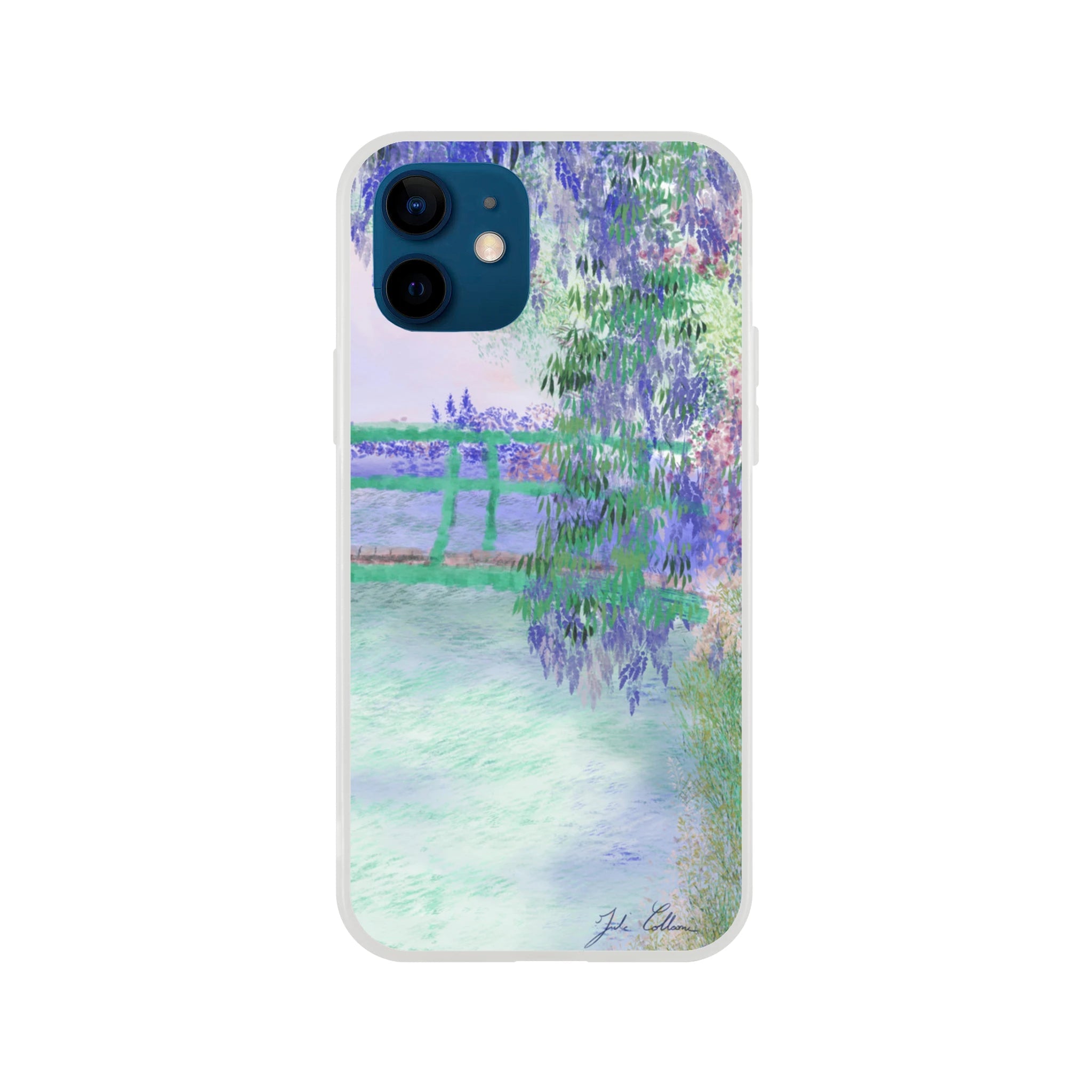 Flexi case &quot;Rêverie à Giverny&quot; - Julie COLLEONI