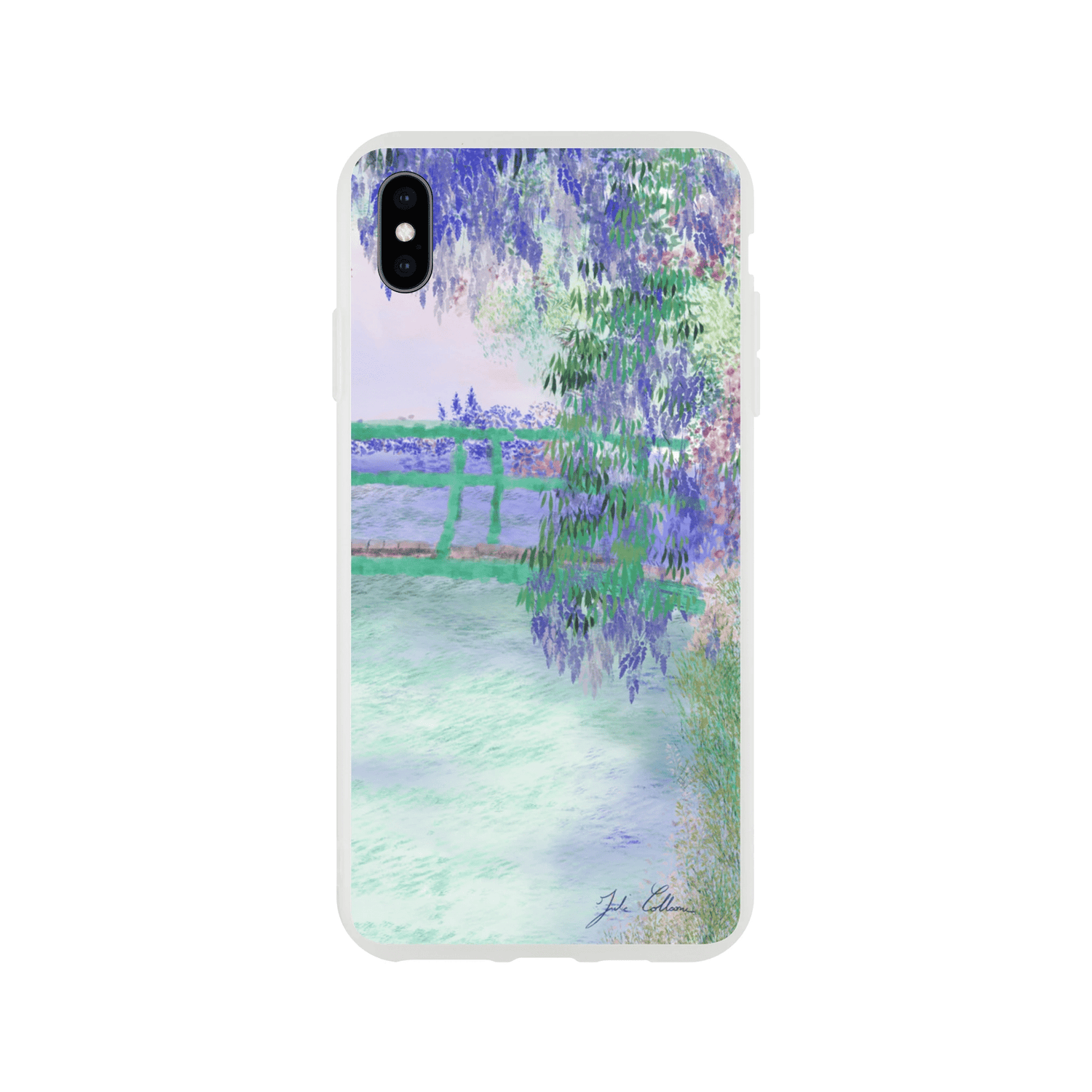 Flexi case &quot;Rêverie à Giverny&quot; - Julie COLLEONI