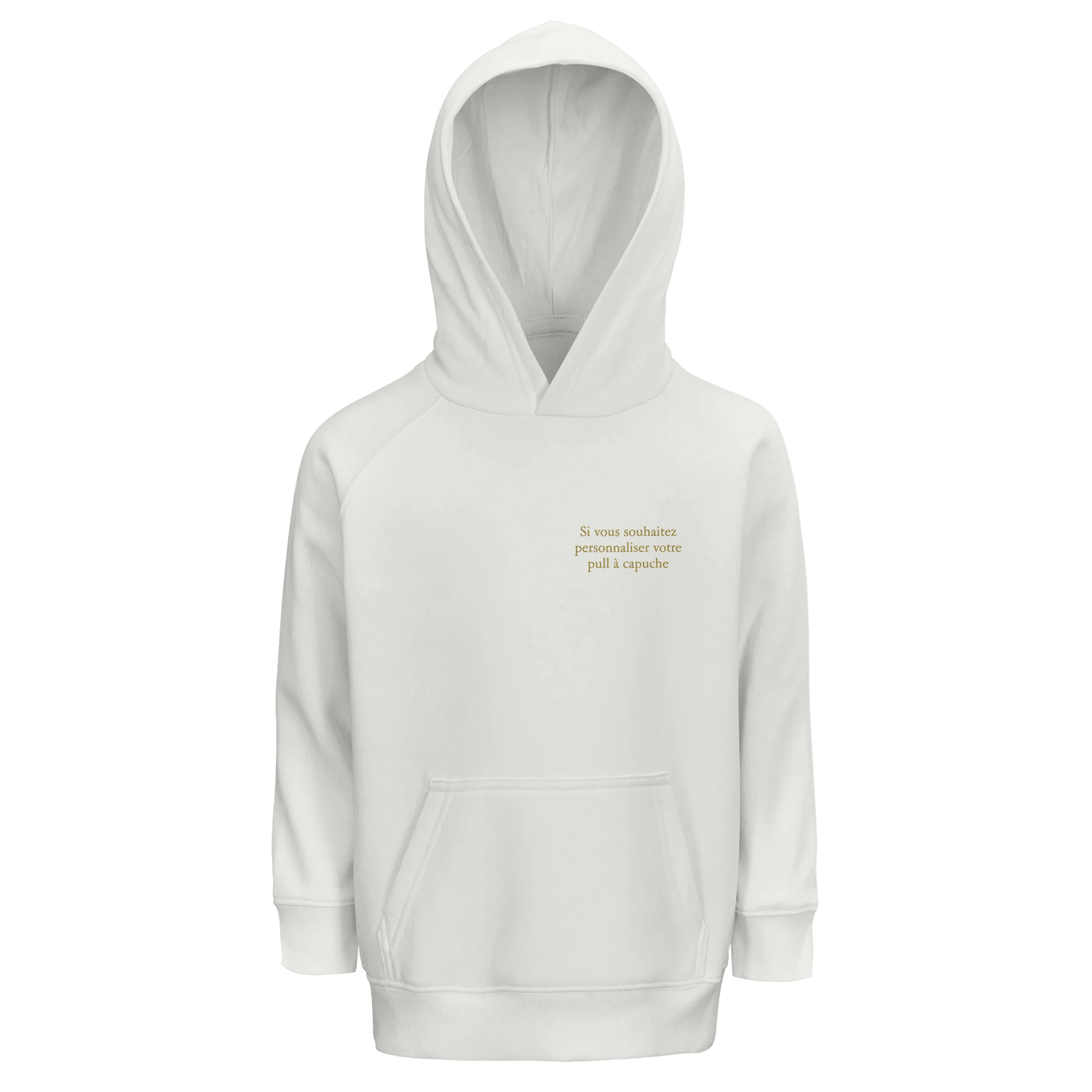 Hoodie en coton bio &quot;Rêverie à Giverny&quot; personnalisable - Julie COLLEONI