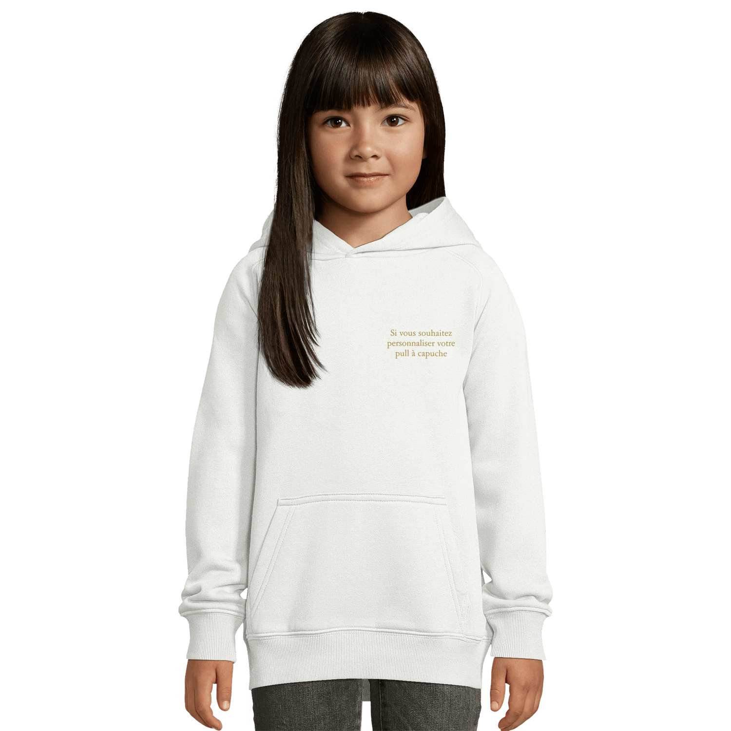 Hoodie en coton bio &quot;Rêverie à Giverny&quot; personnalisable - Julie COLLEONI