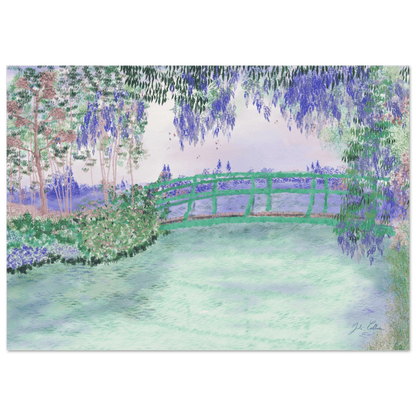 &quot;Rêveries à Giverny&quot; – Tirage d&