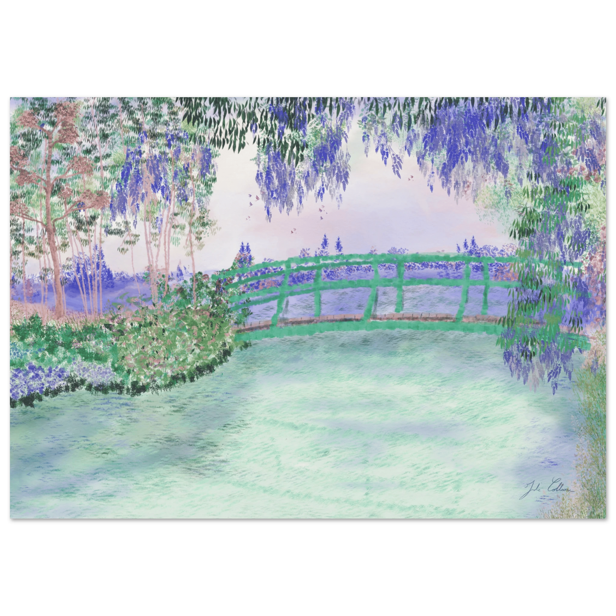 &quot;Rêveries à Giverny&quot; – Tirage d&