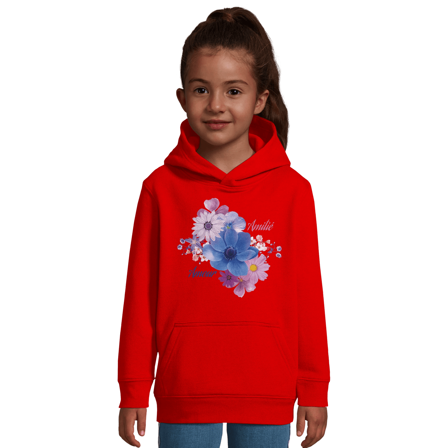 Sweat-shirt enfant Amour &amp; Amitié - Julie COLLEONI