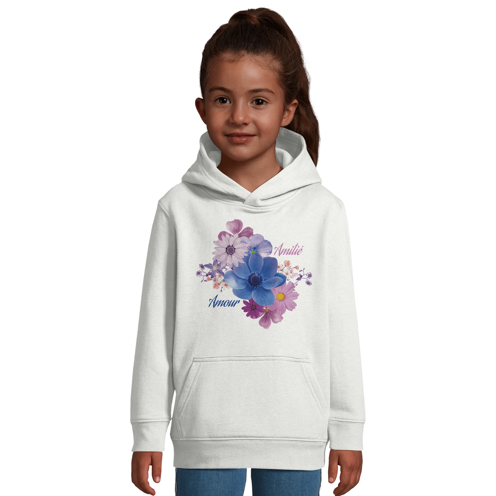 Sweat-shirt enfant Amour &amp; Amitié - Julie COLLEONI