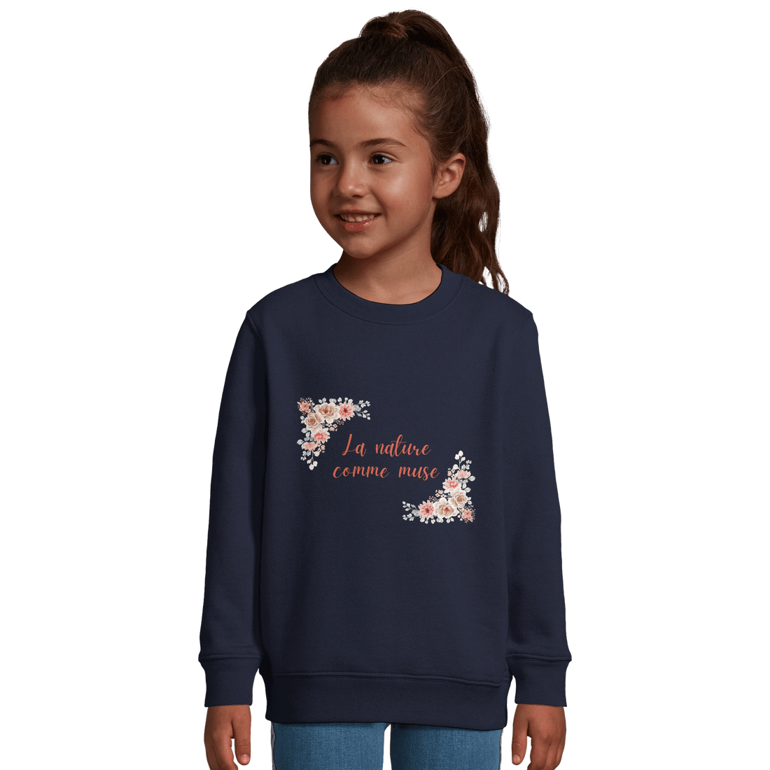 Sweat-shirt enfant La nature comme muse - Julie COLLEONI