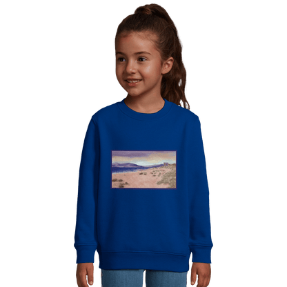 Sweat-shirt enfant &quot;Les Sables de Capitello&quot; - Julie COLLEONI