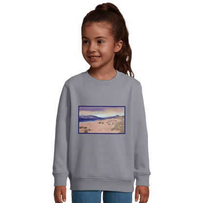 Sweat-shirt enfant &quot;Les Sables de Capitello&quot; - Julie COLLEONI