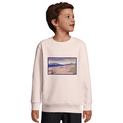 Sweat-shirt enfant &quot;Les Sables de Capitello&quot; - Julie COLLEONI