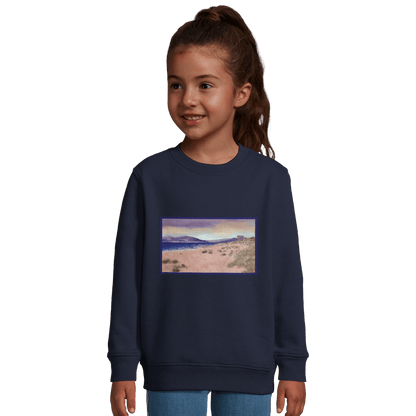 Sweat-shirt enfant &quot;Les Sables de Capitello&quot; - Julie COLLEONI