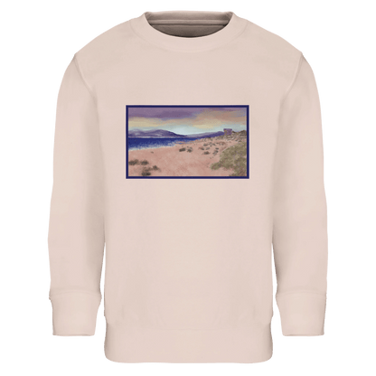 Sweat-shirt enfant &quot;Les Sables de Capitello&quot; - Julie COLLEONI